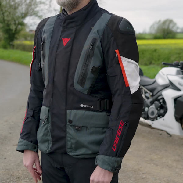 Dainese Carve Master 4 Gore-Tex® Jacket - Black / Red / Grey